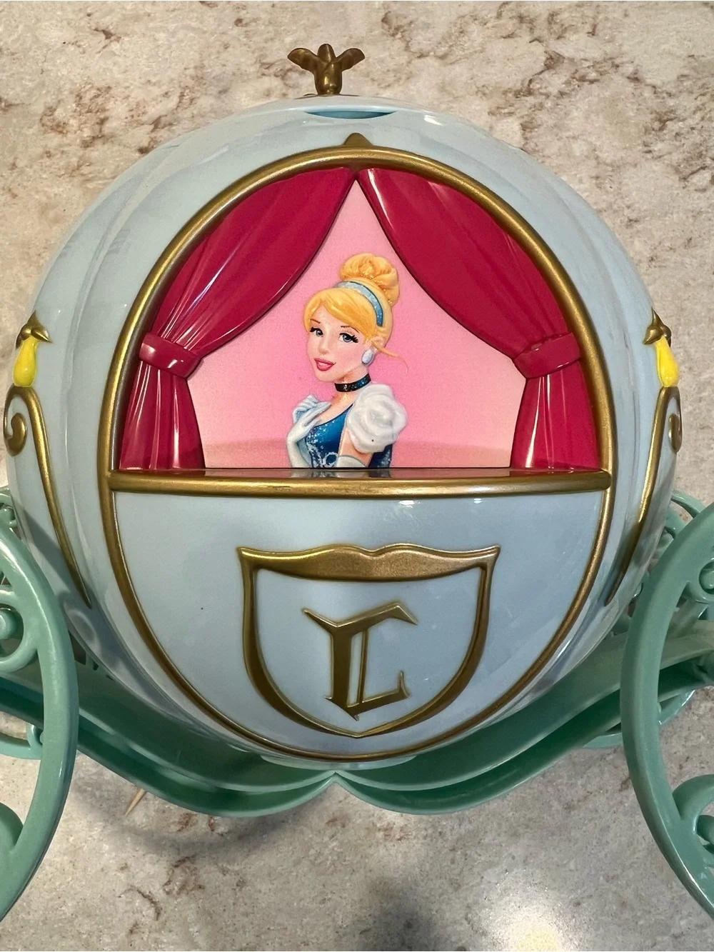 Disney Tokyo Disney Resort Mint Green & White Carriage Collectible
